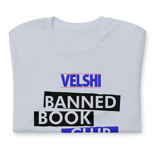 Velshi Banned Book Club Logo T-Shirt