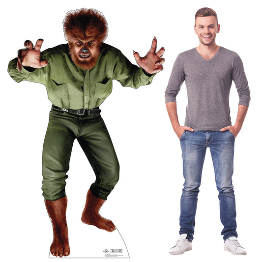 Wolf Man Cardboard Cutout Standee