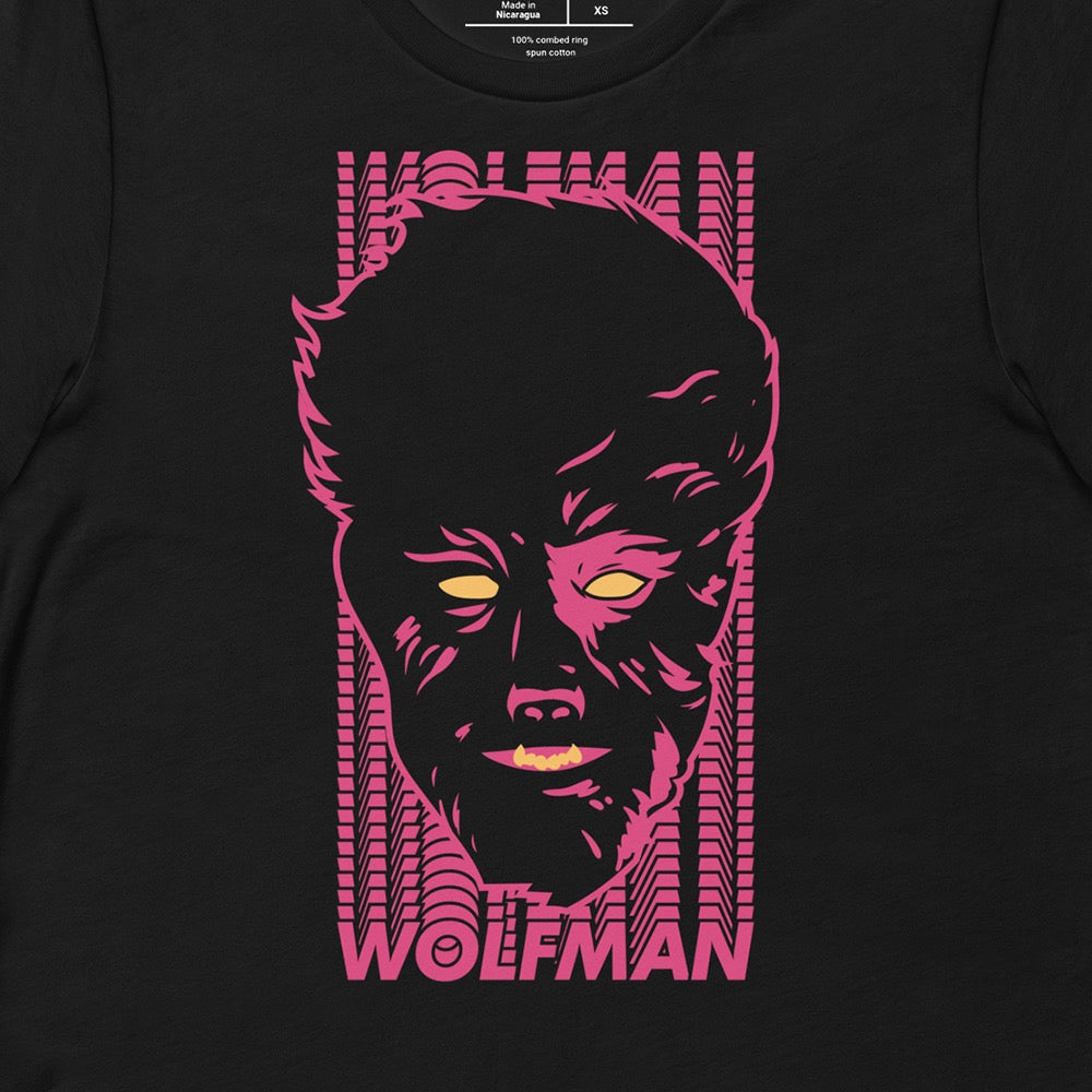 The Wolf Man Face T-Shirt