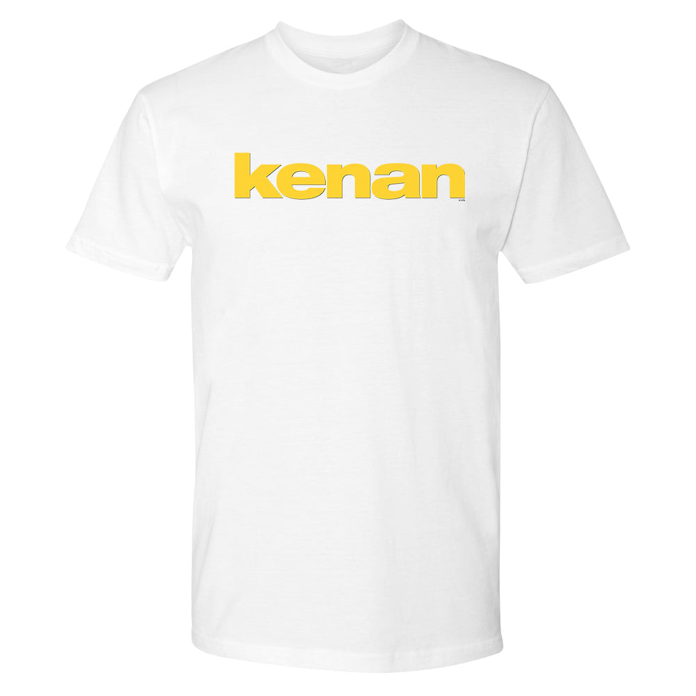 Wake up with Kenan Logo Adult Short Sleeve T-Shirt