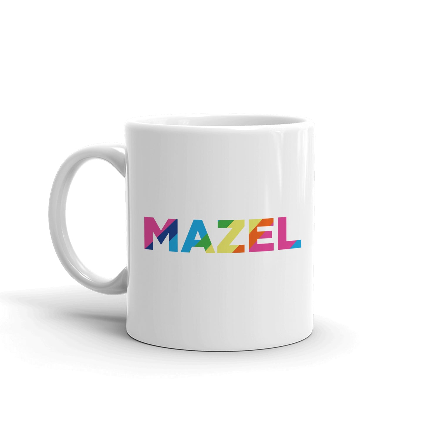 Watch What Happens Live with Andy Cohen Mazel Rainbow White Mug