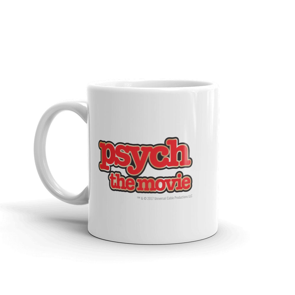 Psych: The Movie White Mug