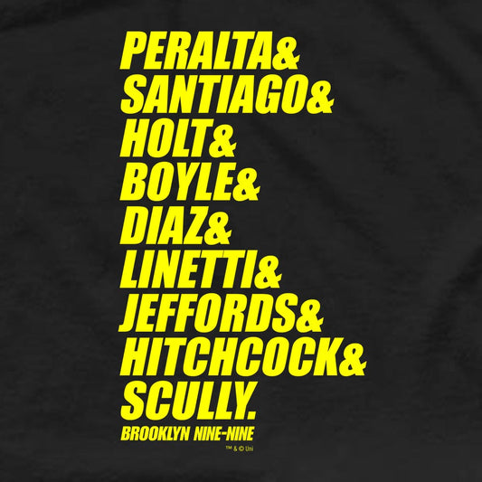 Brooklyn Nine-Nine Ampersand Men's Short Sleeve T-Shirt