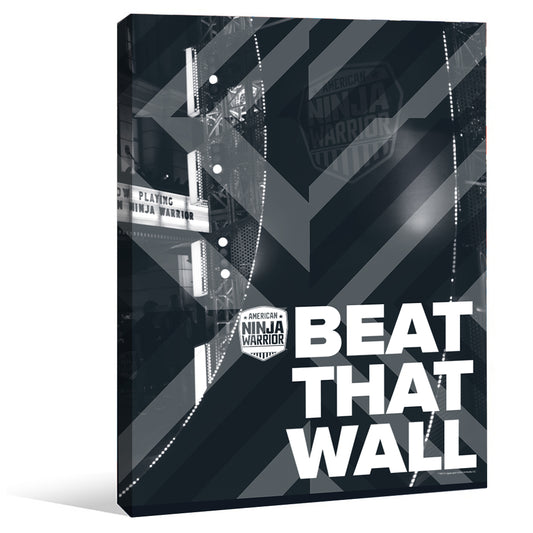 American Ninja Warrior Beat That Wall Wall Art