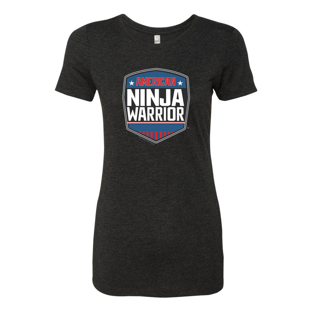 American Ninja Warrior Logo Women's Tri-Blend Short Sleeve T-Shirt