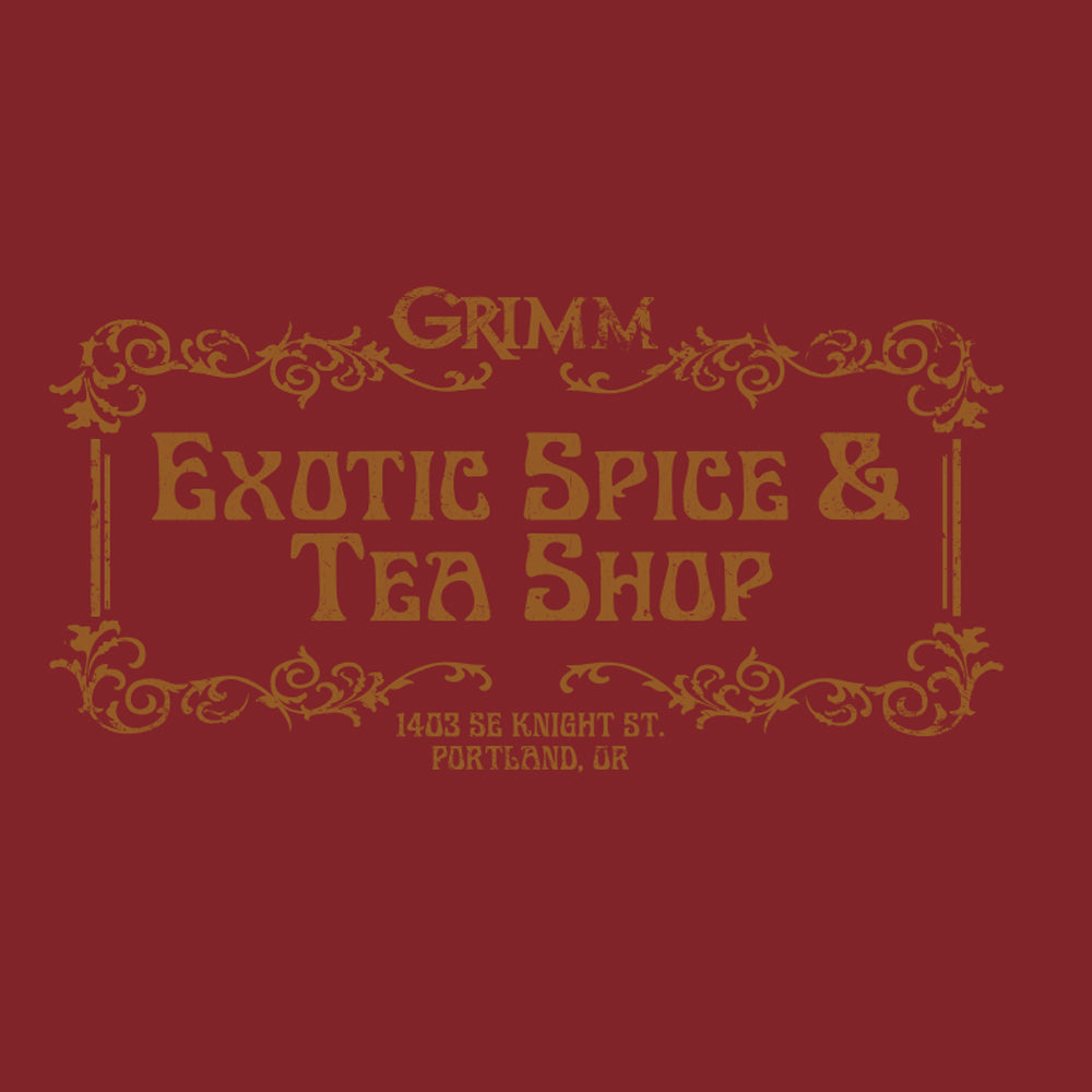 Grium Tea Grimm Exotic Spice & Tea Shop White Mug