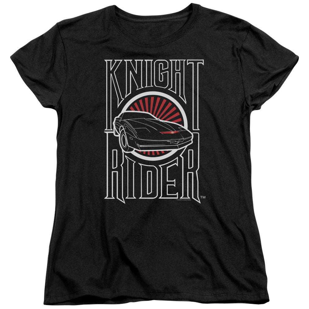 Knight Rider Logo Women's Short Sleeve T-Shirt