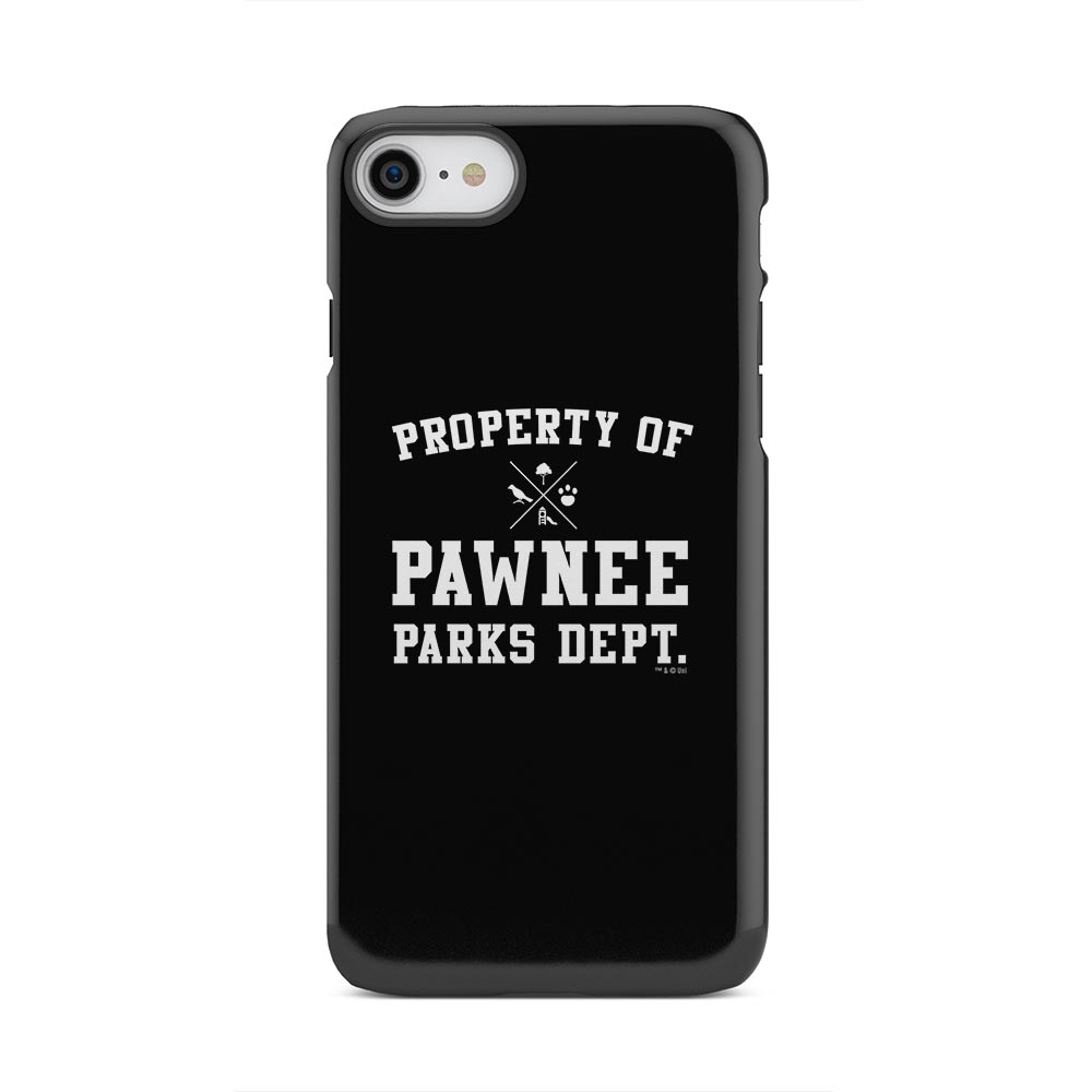 Parks and Recreation Property of Pawnee iPhone Tough Phone Case