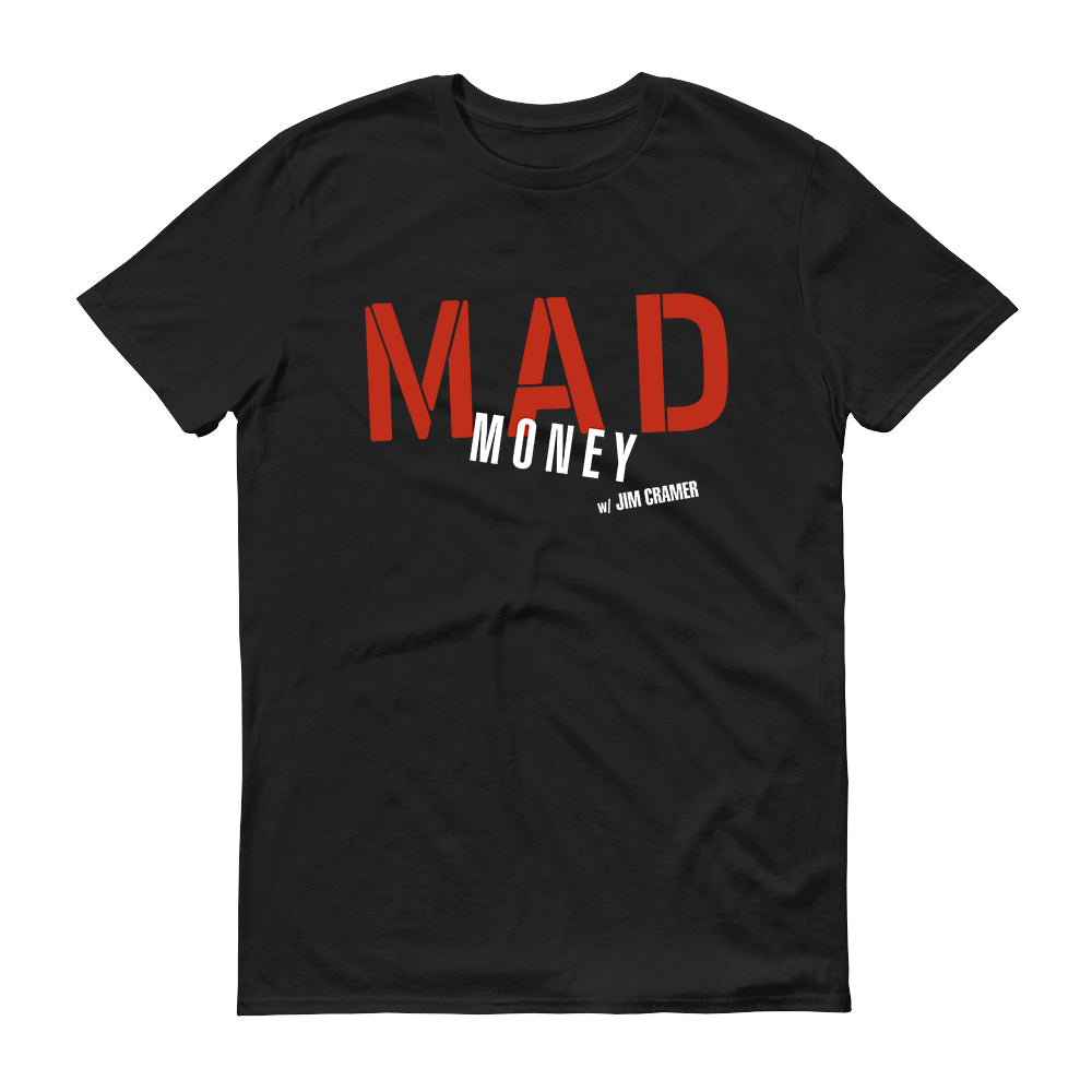 Mad Money with Jim Cramer Logo Adult Short Sleeve T-Shirt