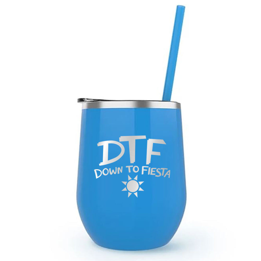 Brooklyn Nine-Nine Down to Fiesta Wine Tumbler