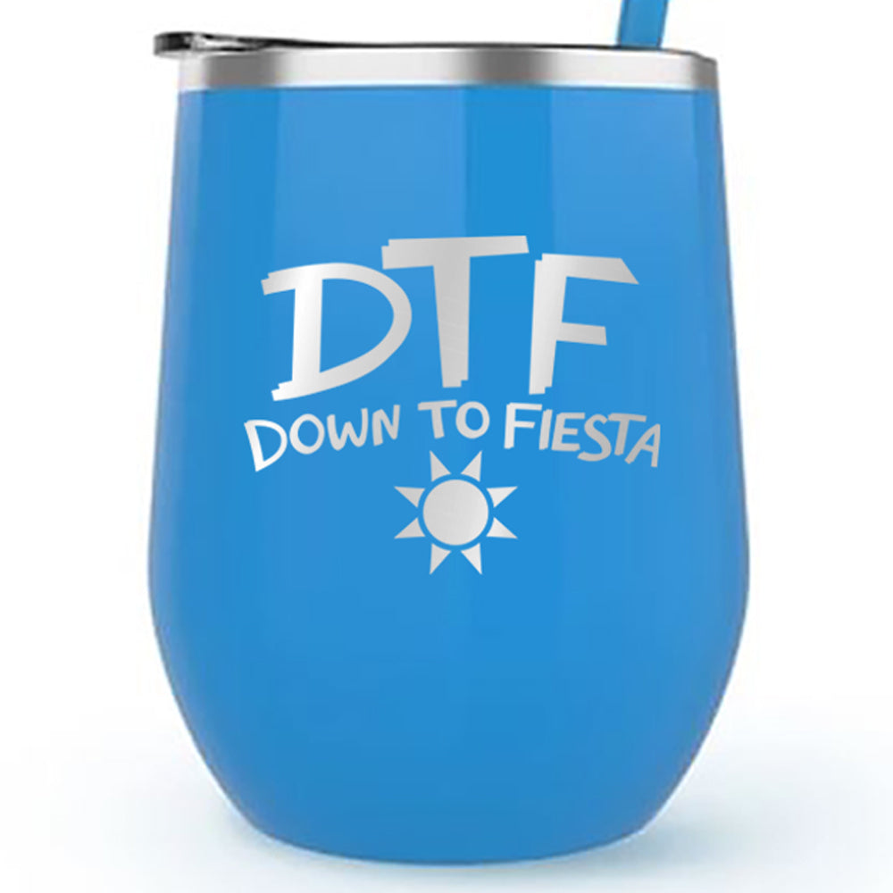 Brooklyn Nine-Nine Down to Fiesta Wine Tumbler