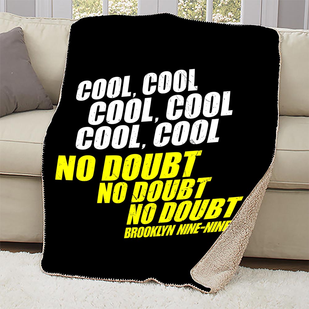Brooklyn Nine-Nine No Doubt Sherpa Blanket