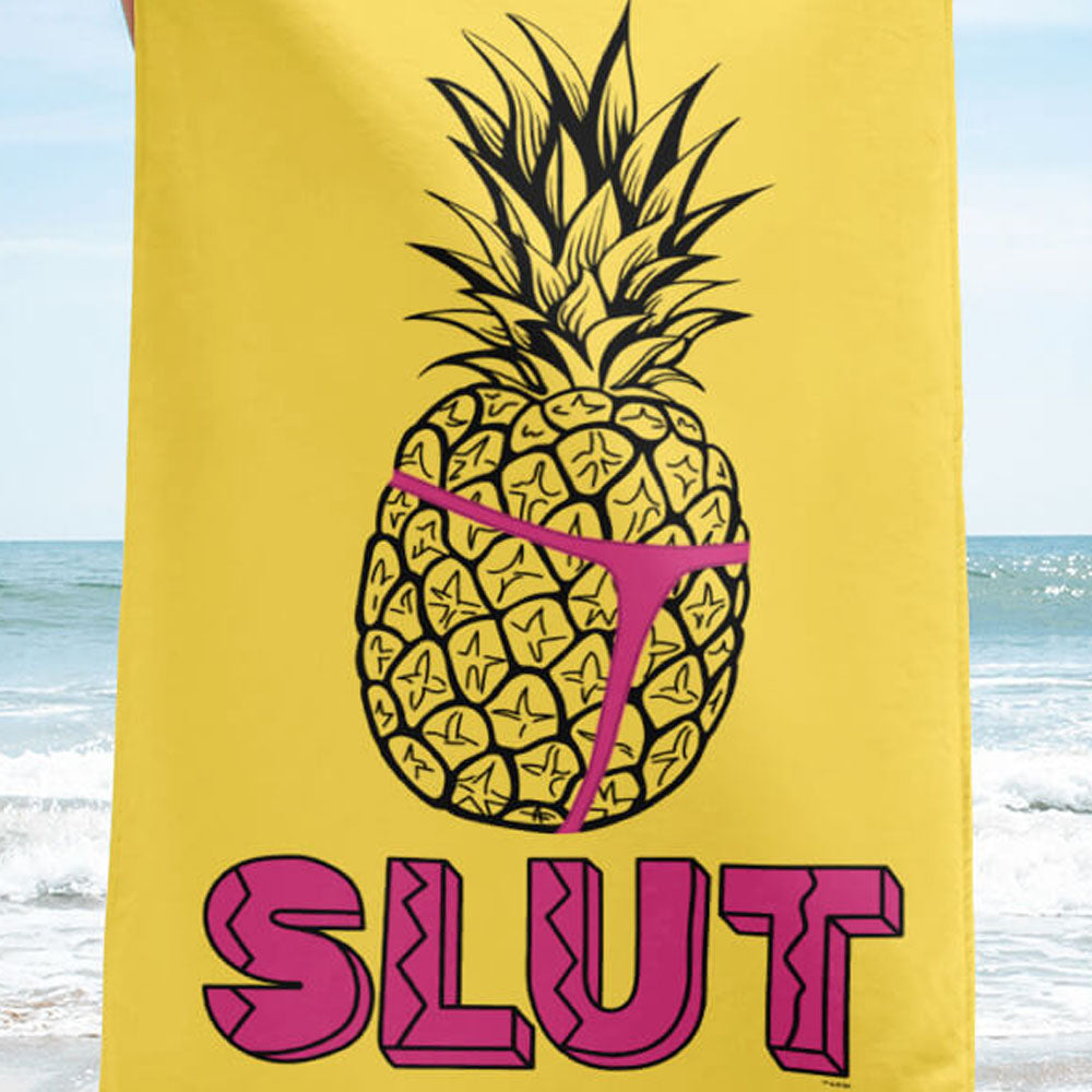 Brooklyn Nine-Nine Pineapple Slut Beach Towel