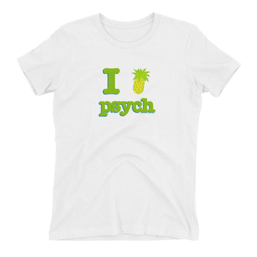 Psych I Love Psych Women's Short Sleeve T-Shirt
