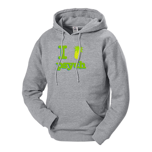 Psych I Love Psych Adult Fleece Hooded Sweatshirt