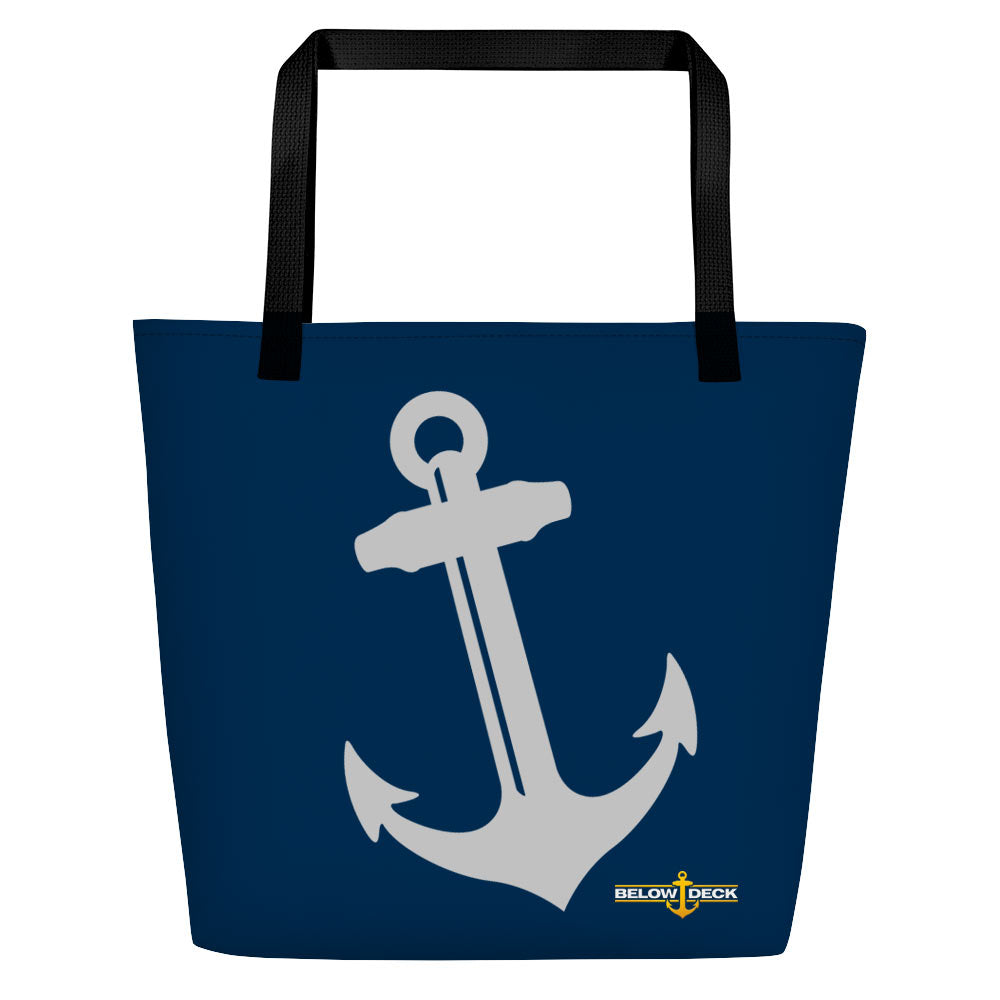 Below Deck Anchor Tote Bag