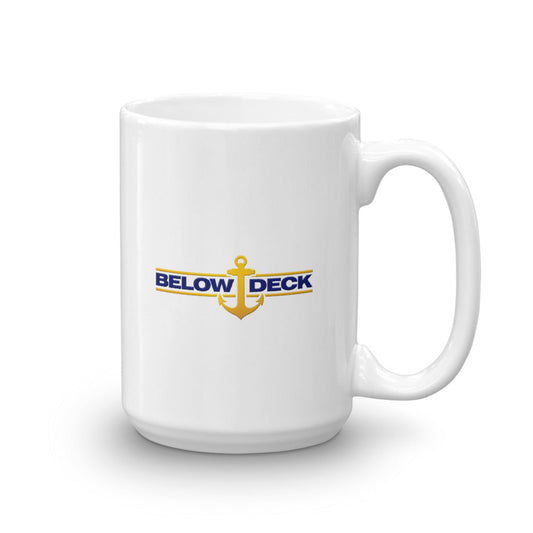 Below Deck White Mug