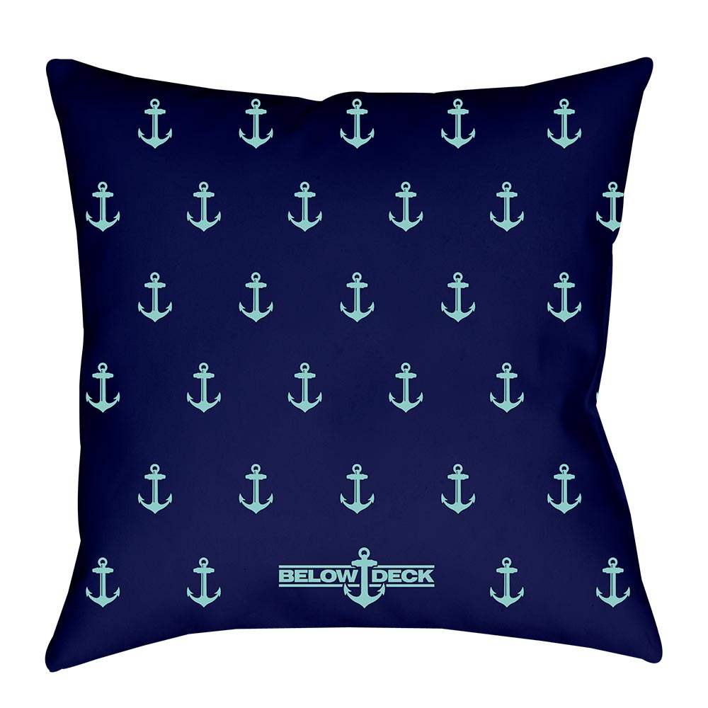 Below Deck Mini Anchor Pillow - 20 X 20