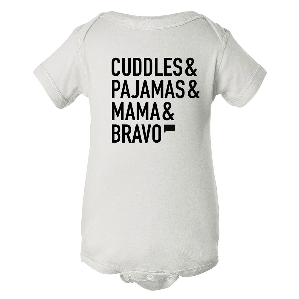 Cuddles Pajamas Mama Bravo Infant One Piece NBC Store