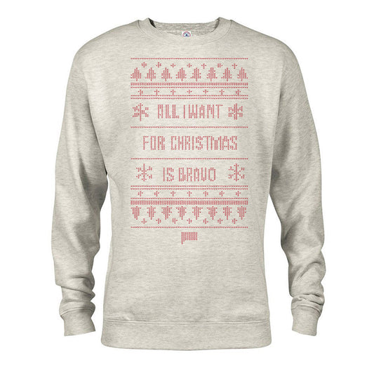 Bravo Ugly Christmas Crew Neck Sweatshirt