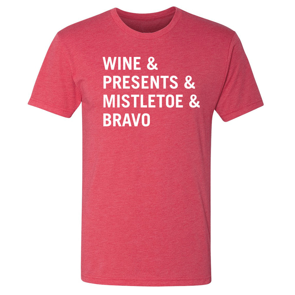 Bravo Holiday Ampersand Men's Tri-Blend T-Shirt