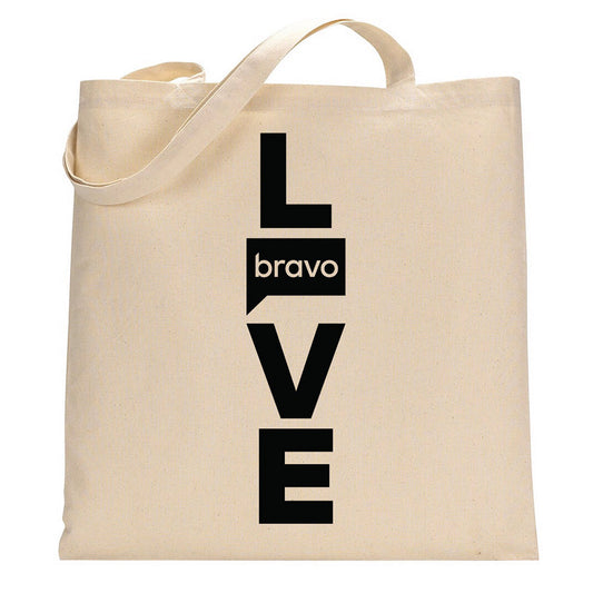 Bravo Love Canvas Tote