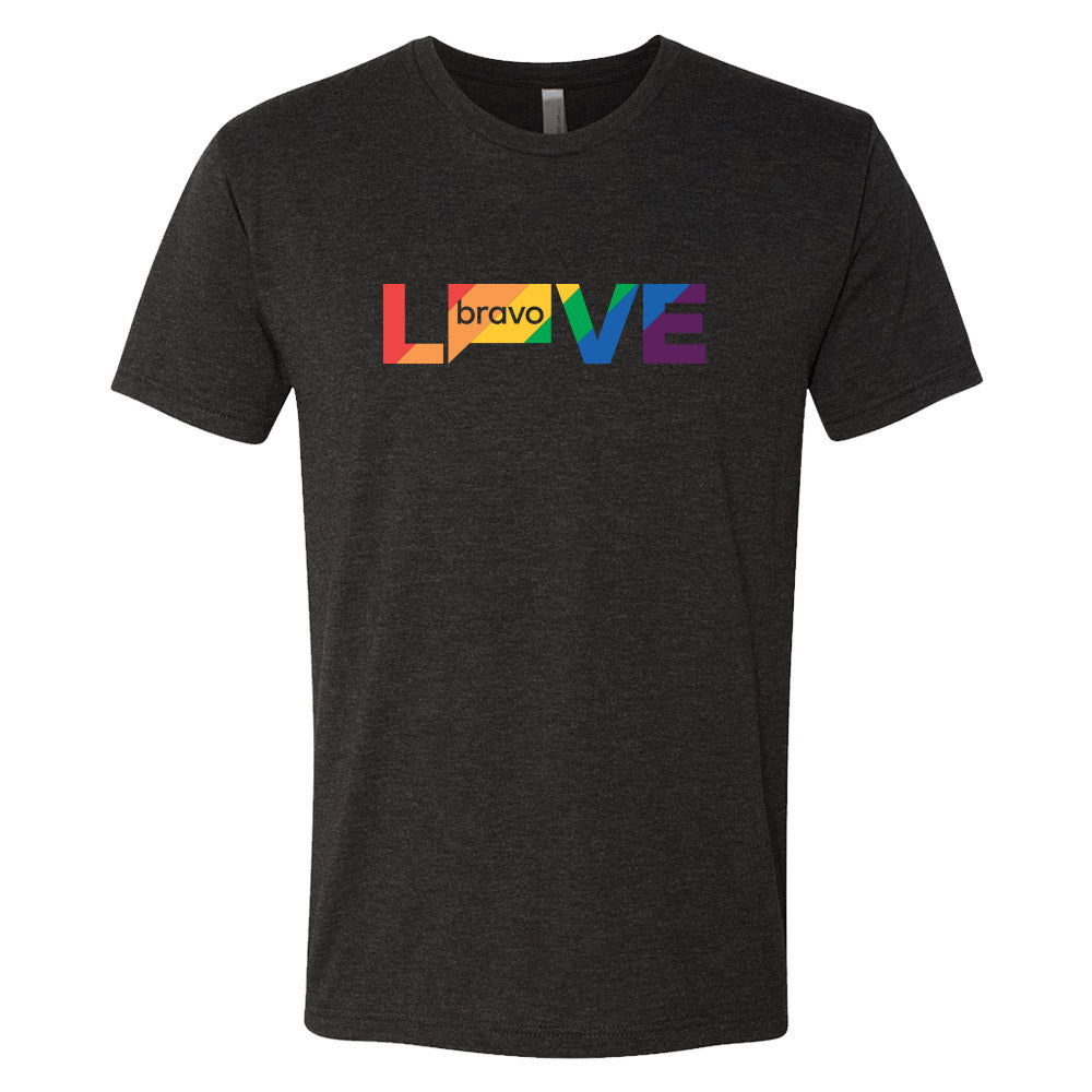 Bravo Pride Love Men's Tri-Blend Short Sleeve T-Shirt