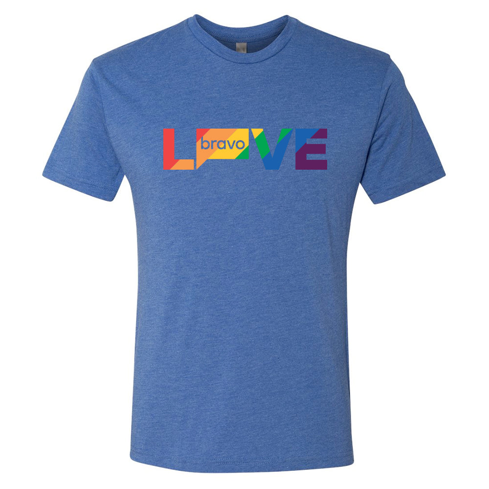 Bravo Pride Love Men's Tri-Blend Short Sleeve T-Shirt