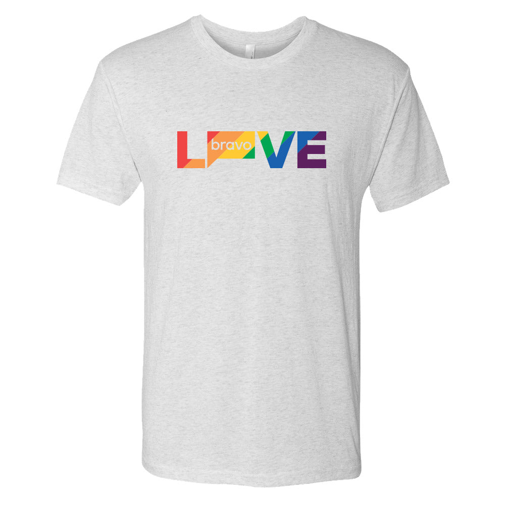 Bravo Pride Love Men's Tri-Blend Short Sleeve T-Shirt