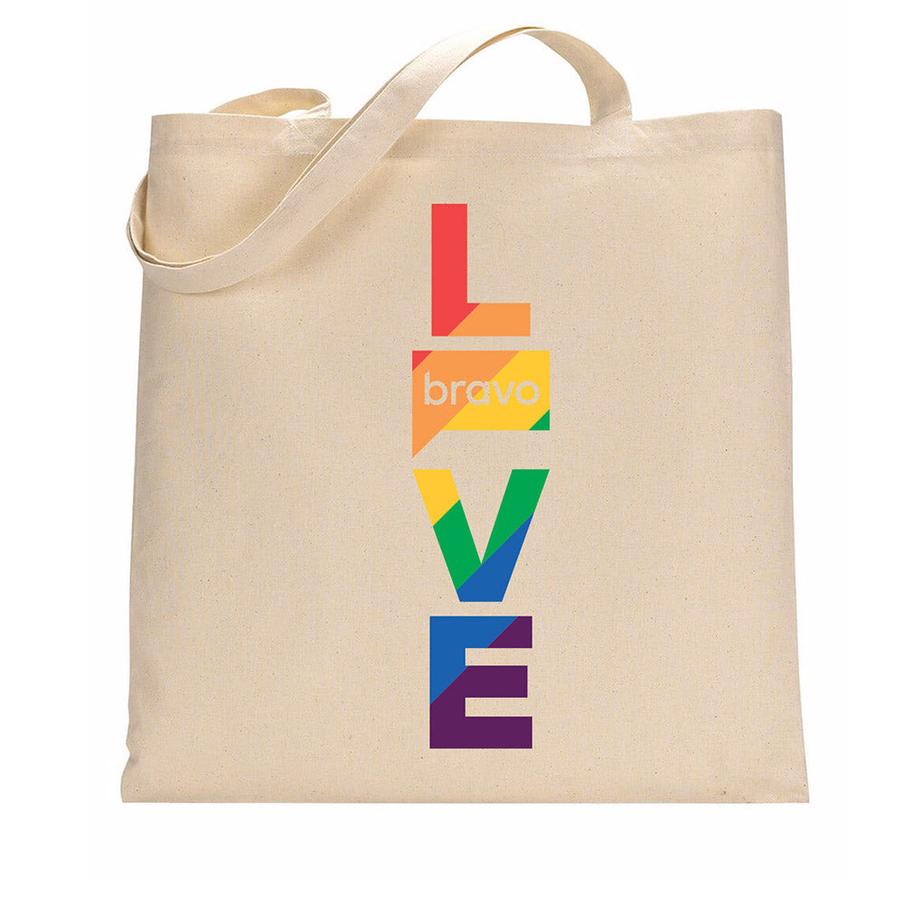 Pride Love Canvas Tote