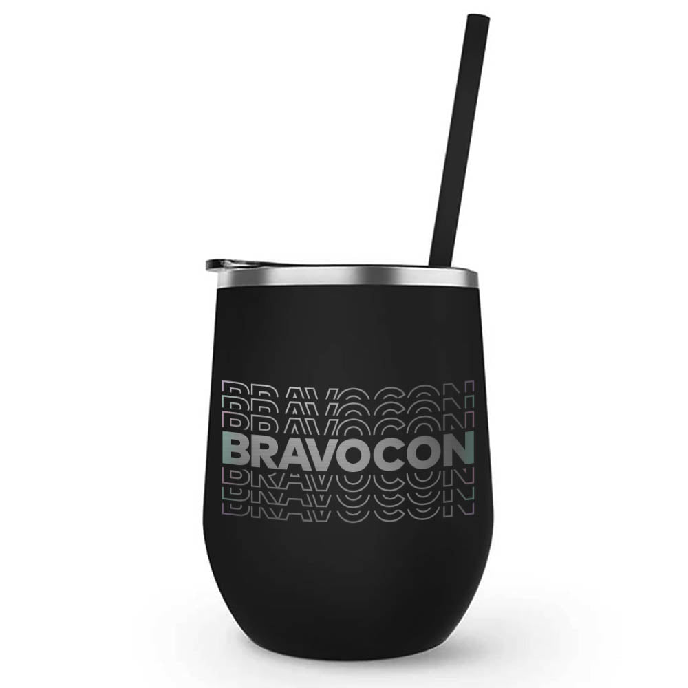 BravoCon 12 oz Stainless Steel Wine Tumbler