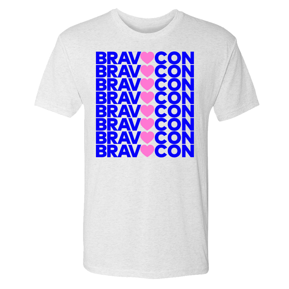 BravoCon Heart Logo Men's Tri-Blend T-Shirt