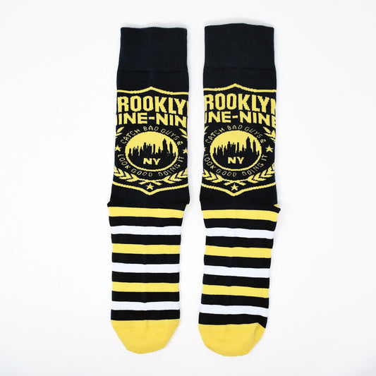 Brooklyn Nine-Nine Badge Striped Socks