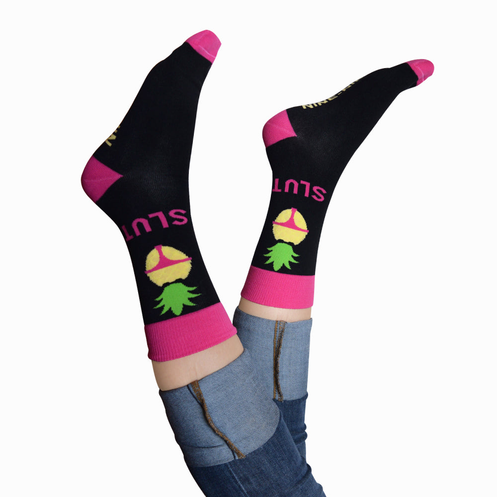 Brooklyn Nine-Nine Pineapple Slut Socks