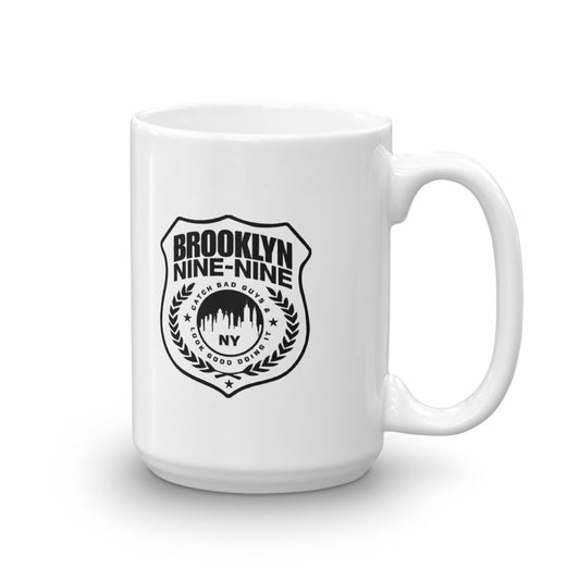 Brooklyn Nine-Nine Badge White Mug