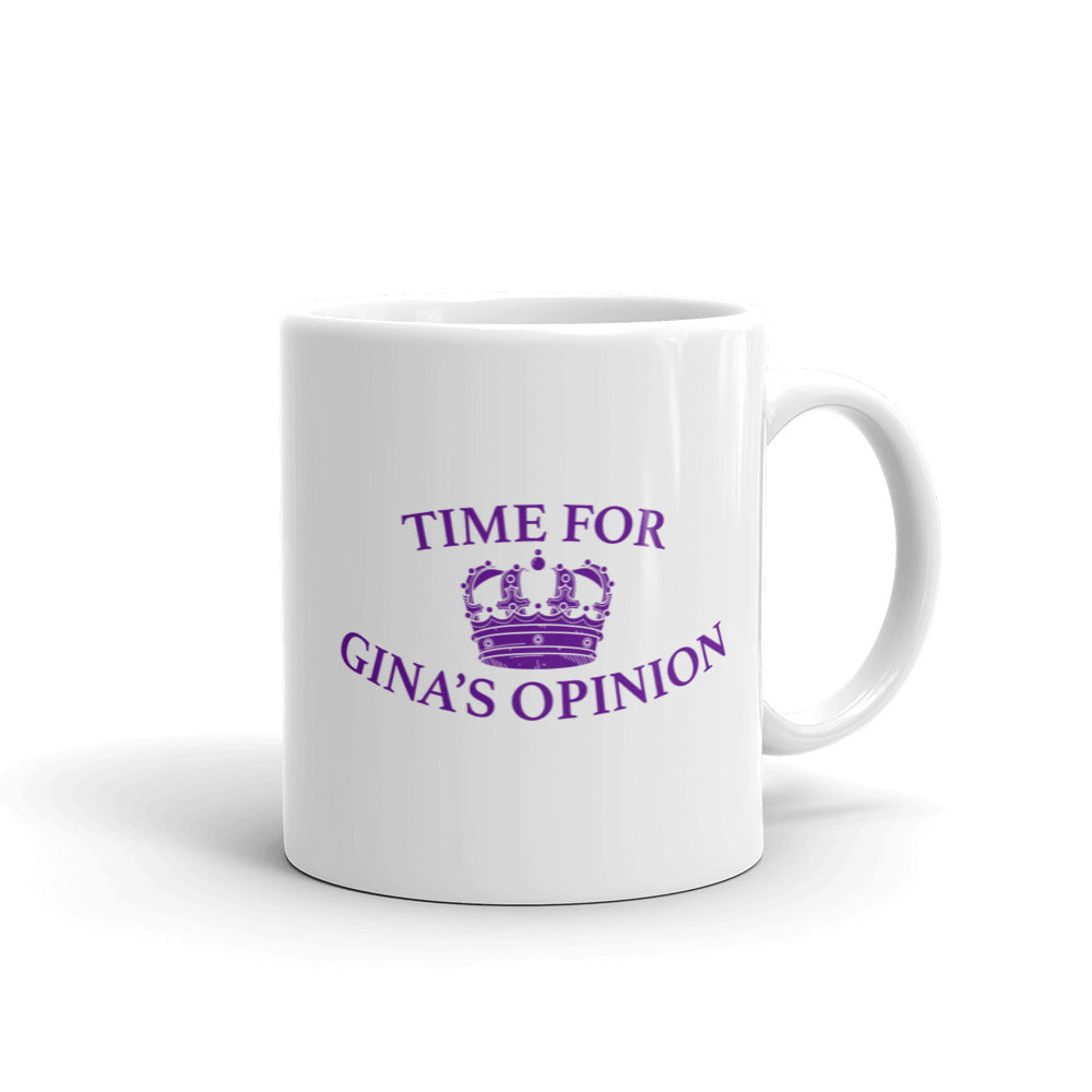 Brooklyn Nine-Nine Gina's Opinion White Mug