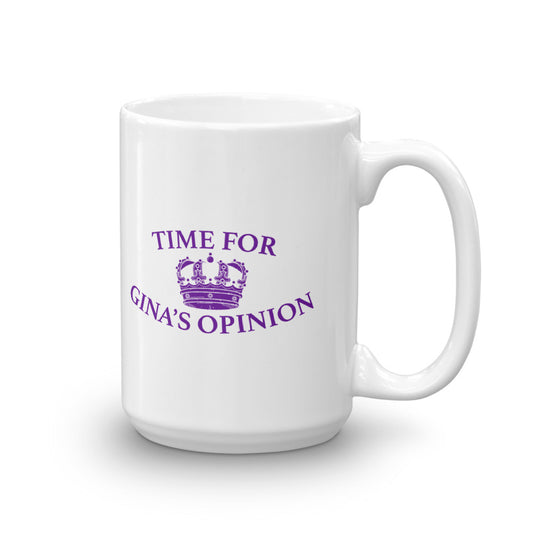 Brooklyn Nine-Nine Gina's Opinion White Mug