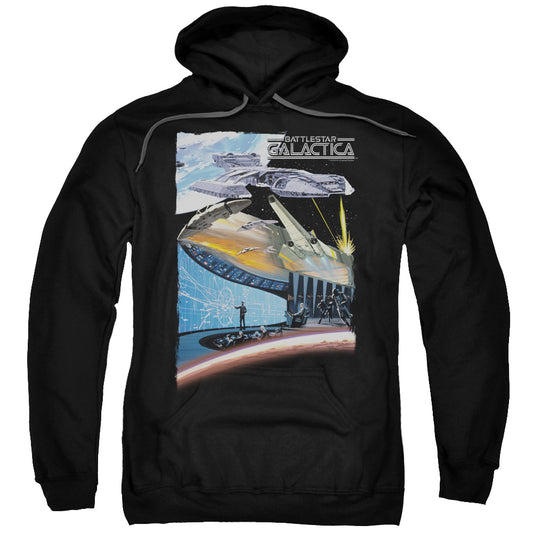 Battlestar Galactica Concept Art Hooded Sweatshirt