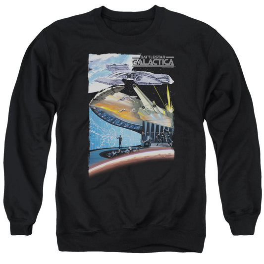Battlestar Galactica Concept Art Crew Neck Sweatshirt
