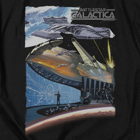 Battlestar Galactica Concept Art Long Sleeve T-Shirt