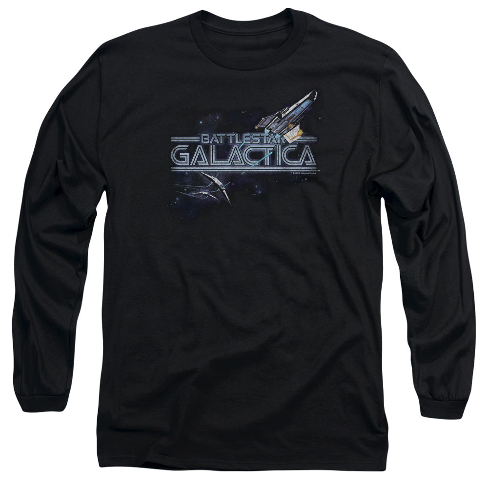 Battlestar Galactica Cylon Pursuit Long Sleeve T-Shirt