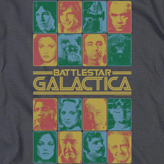 Battlestar Galactica 35th Anniversary Cast Crew Neck Sweatshirt