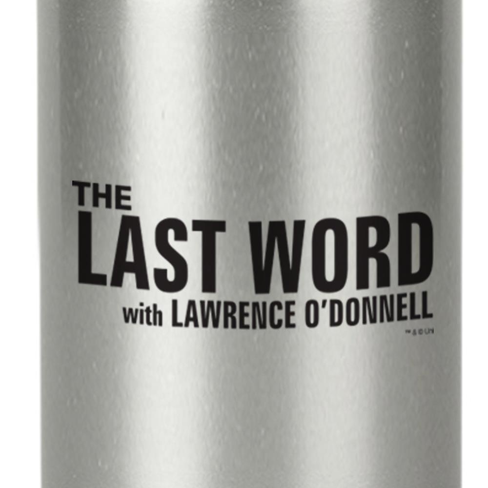 The Last Word with Lawrence O'Donnell Logo 20 oz Water Bottle