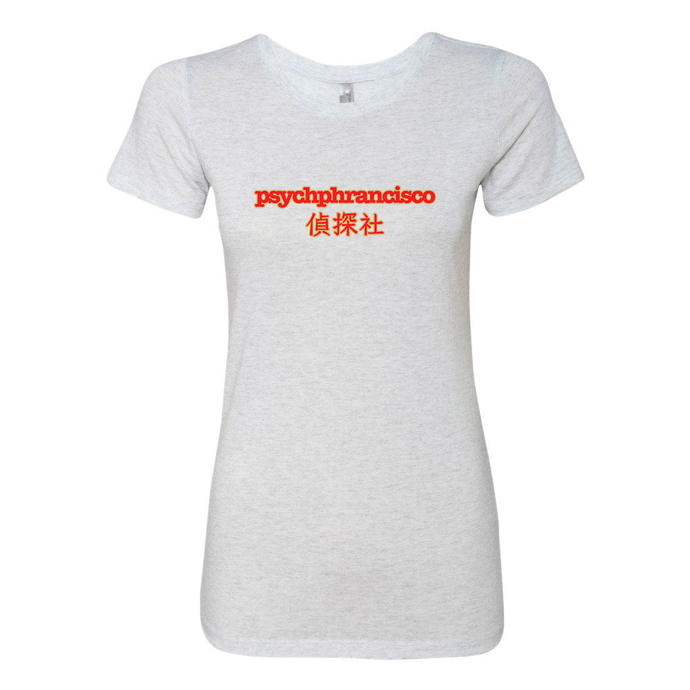 Psych Psychphrancisco Ladies Tri-Blend Short Sleeve T-Shirt