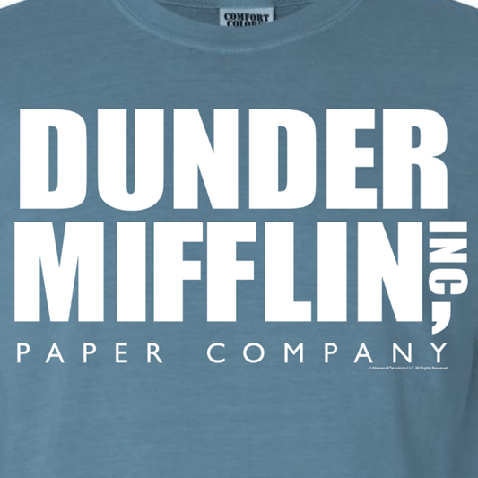The Office Dunder Mifflin Oversized Logo T-Shirt