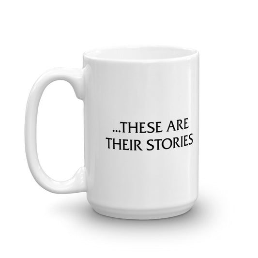Law & Order These are Their Stories White Mug