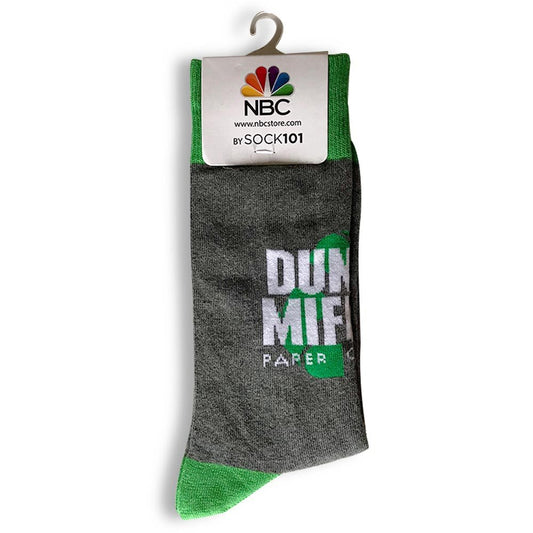 The Office Dunder Mifflin Recycle Custom Knit Socks