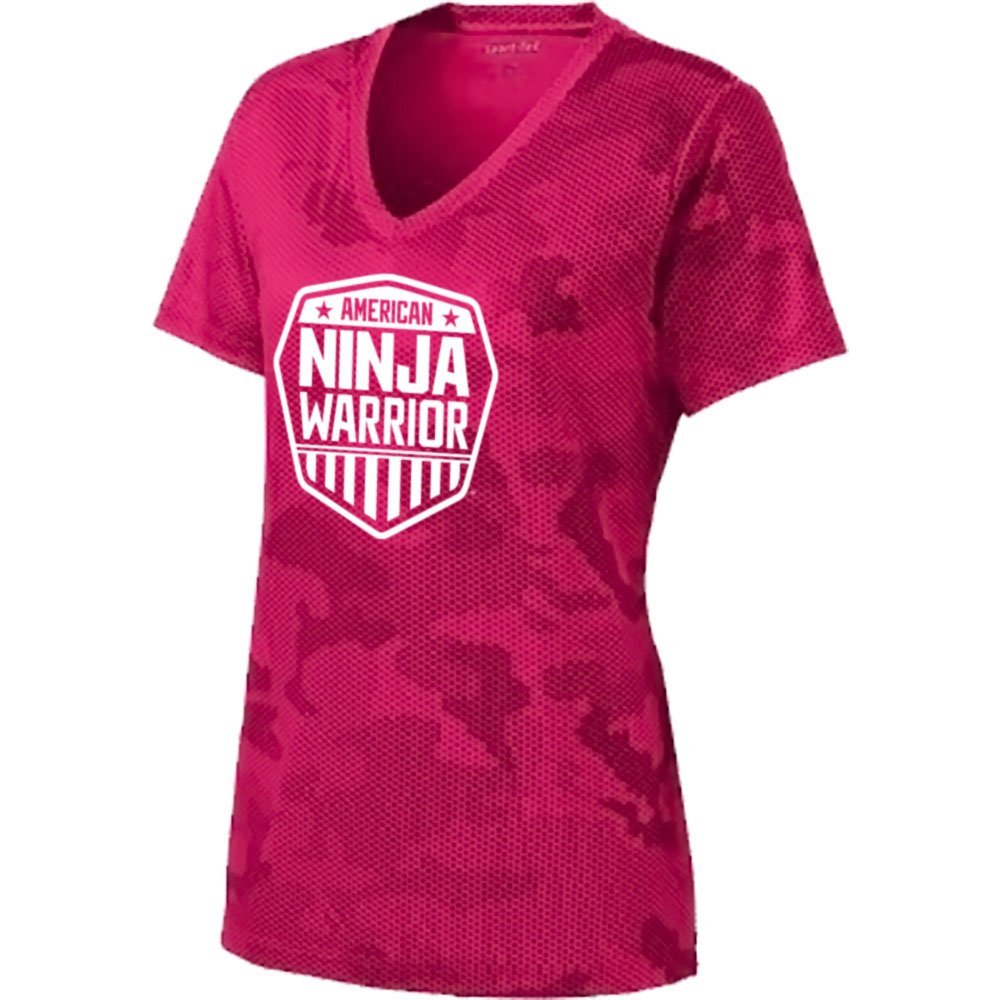 American Ninja Warrior Women's Camo Performance T-Shirt