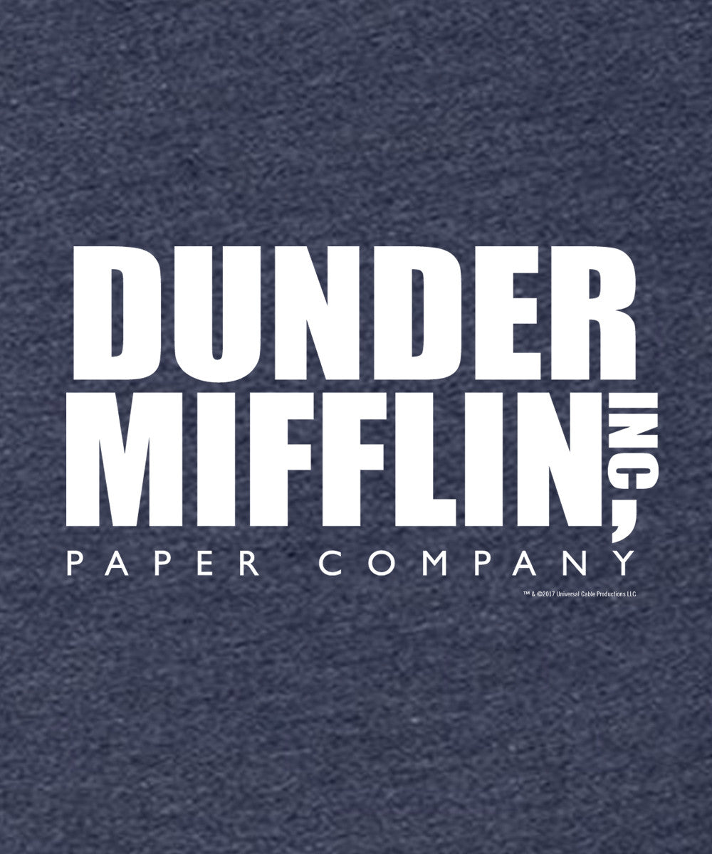 The Office Dunder Mifflin Women’s Vintage Tri-Blend Short Sleeve T-Shirt