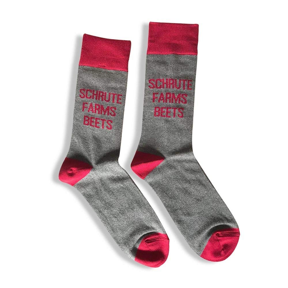 The Office Schrute Farms Beets Custom Knit Socks
